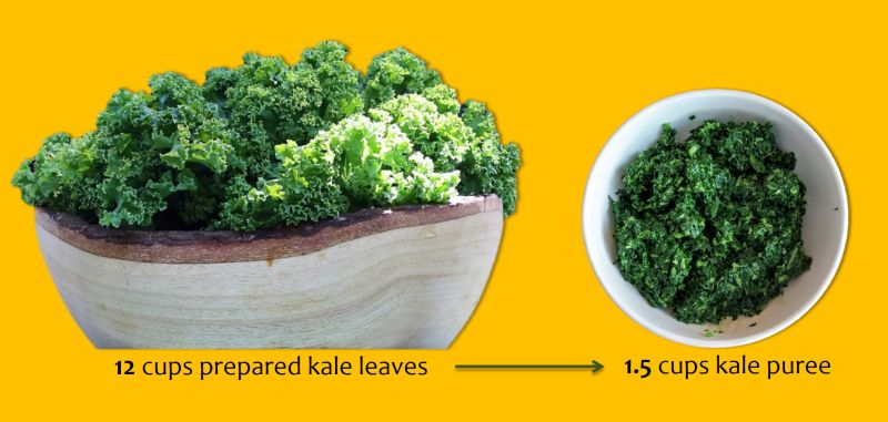 Kale Leaves To Puree Small